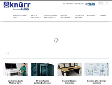 Tablet Screenshot of knurrusa.com